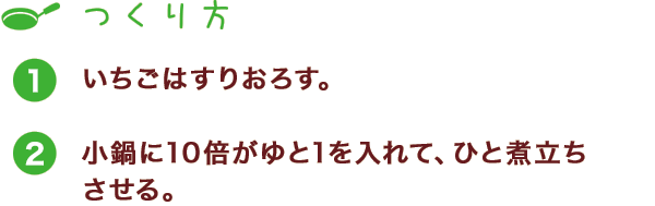 つくり方