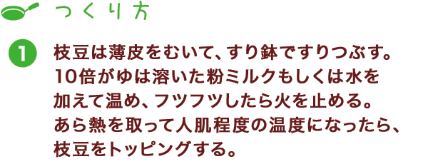 つくり方