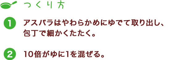 つくり方